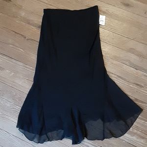 Sheer Black Skirt